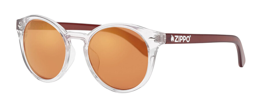 runde transparente sonnenbrille
