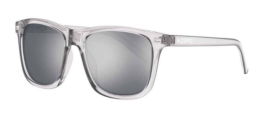 eckige transparente sonnenbrille
