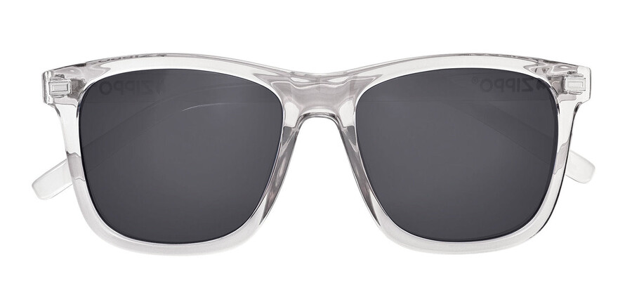eckige transparente sonnenbrille