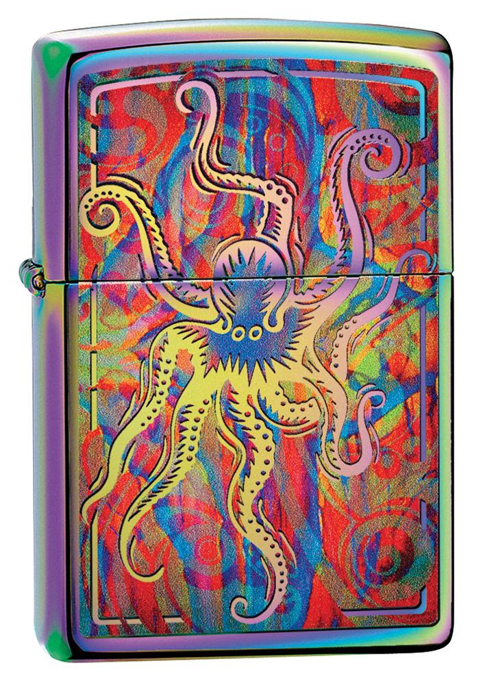 farbenfrohes oktopus-design