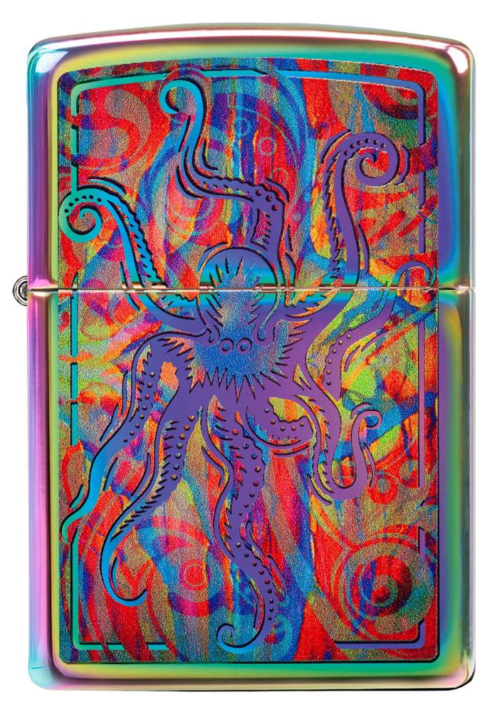 farbenfrohes oktopus-design