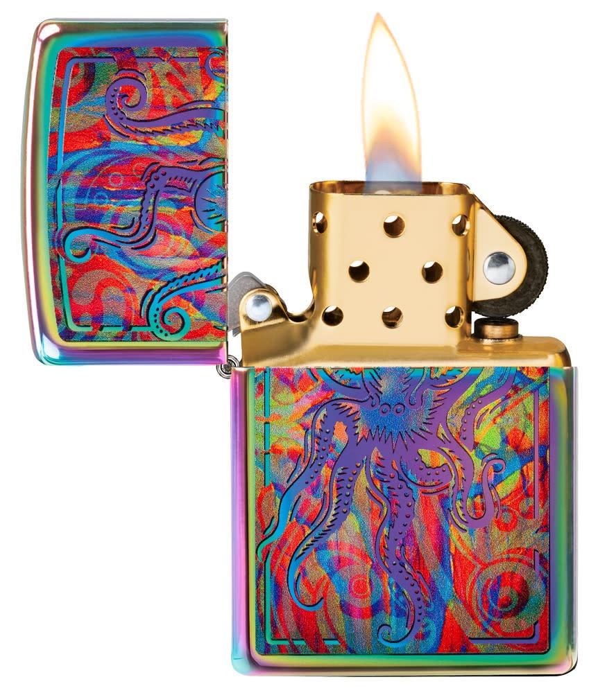 farbenfrohes oktopus-design