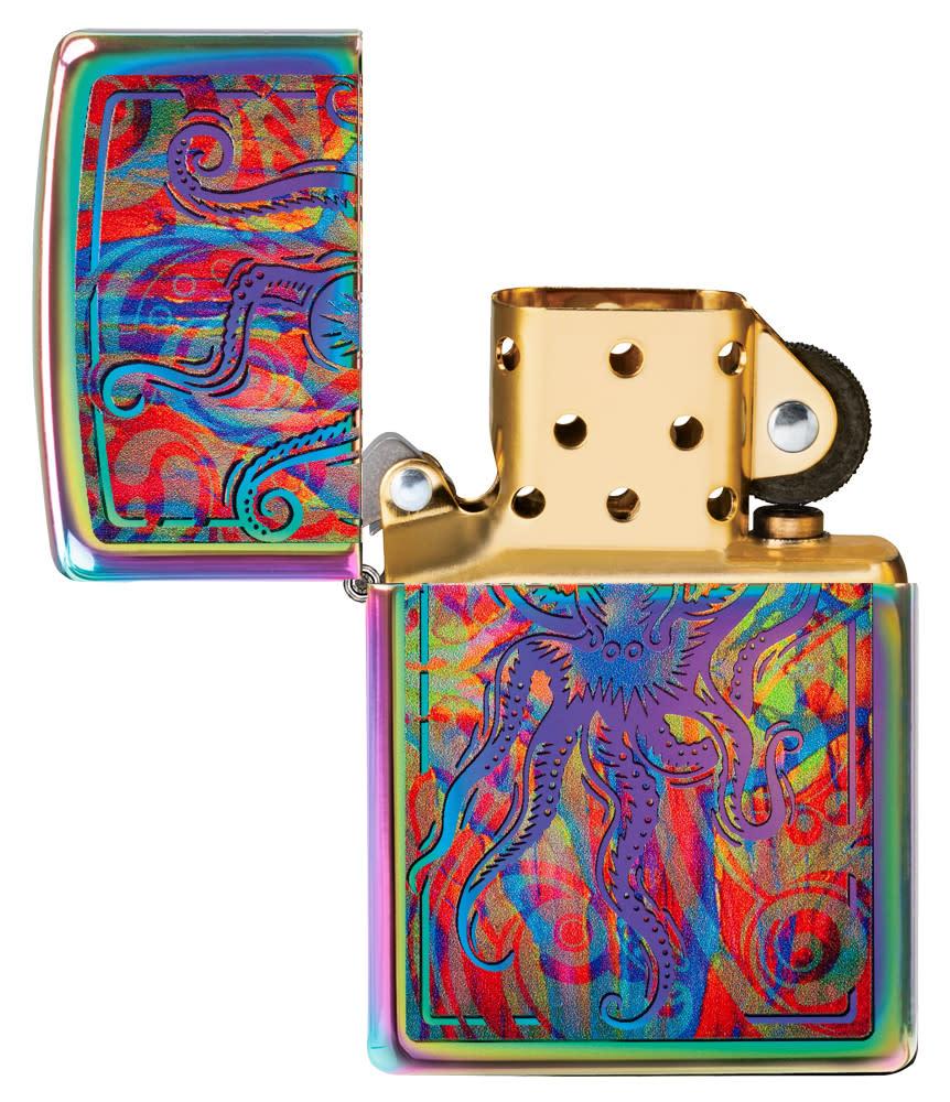 farbenfrohes oktopus-design