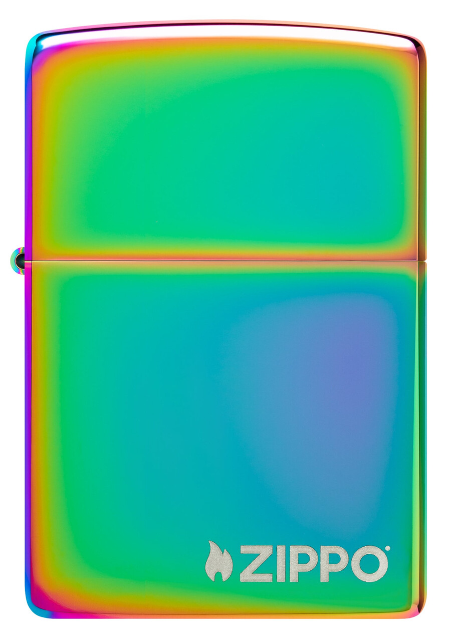 klassisches mehrfarbiges zippo-logo