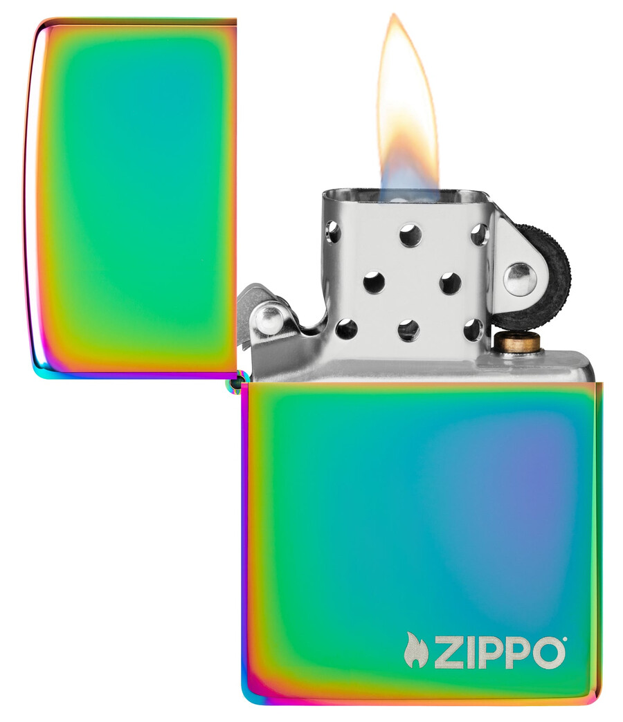 klassisches mehrfarbiges zippo-logo