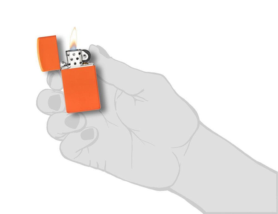 slim orange matt
