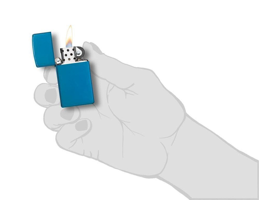 slim hochglanzblau