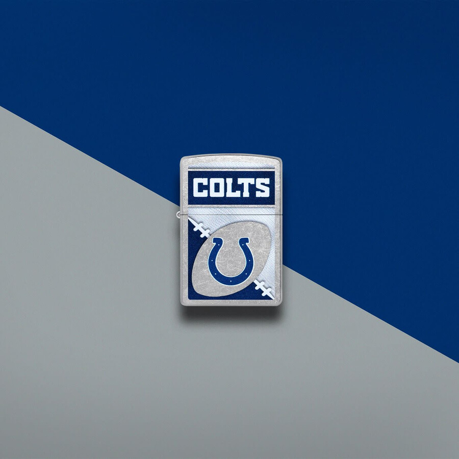 nfl indianapolis colts chrome-logo-design