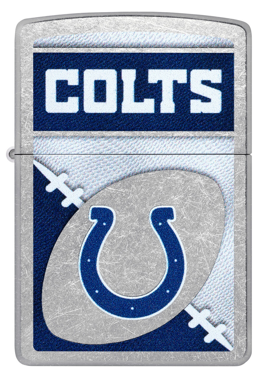nfl indianapolis colts chrome-logo-design