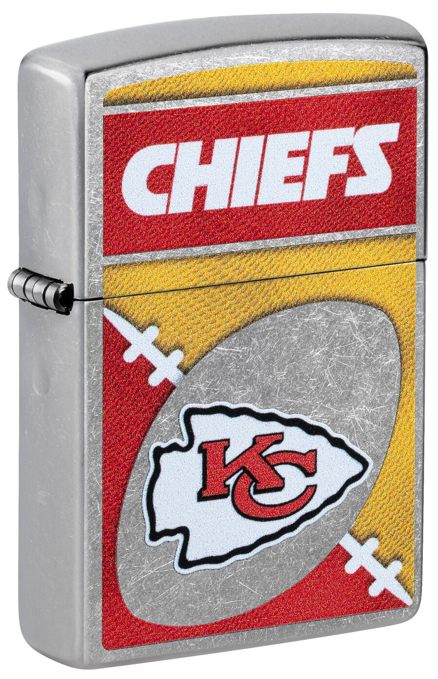 nfl kansas city chiefs chrome-logo-design