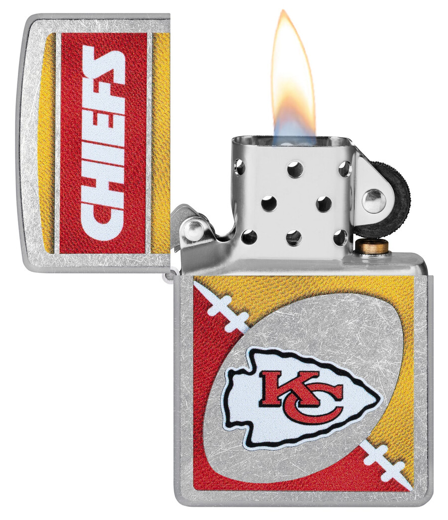 nfl kansas city chiefs chrome-logo-design