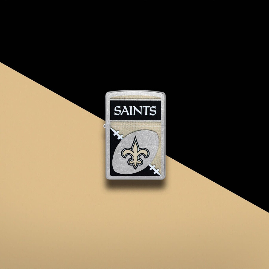 nfl new orleans saints chrome-logo-design