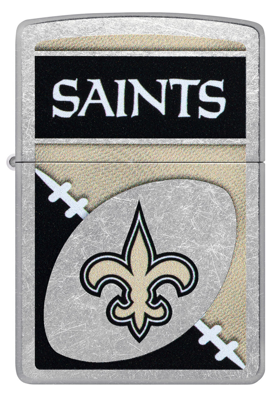 nfl new orleans saints chrome-logo-design
