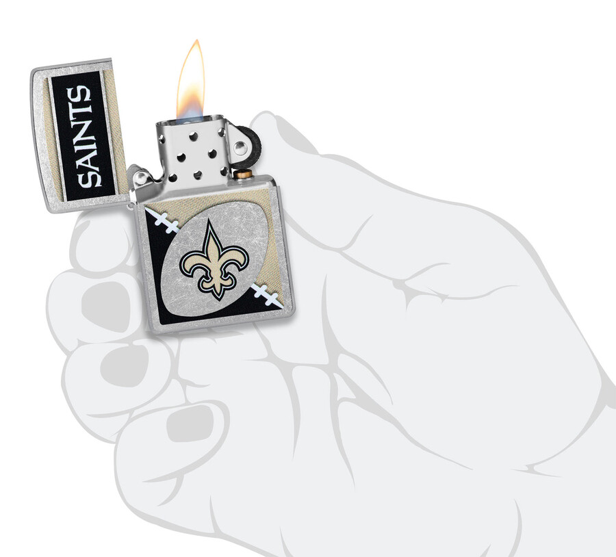 nfl new orleans saints chrome-logo-design