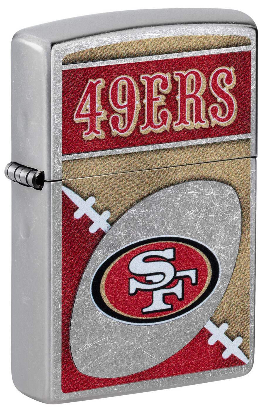 nfl san francisco 49ers chrome-logo-design