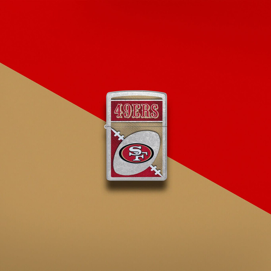 nfl san francisco 49ers chrome-logo-design