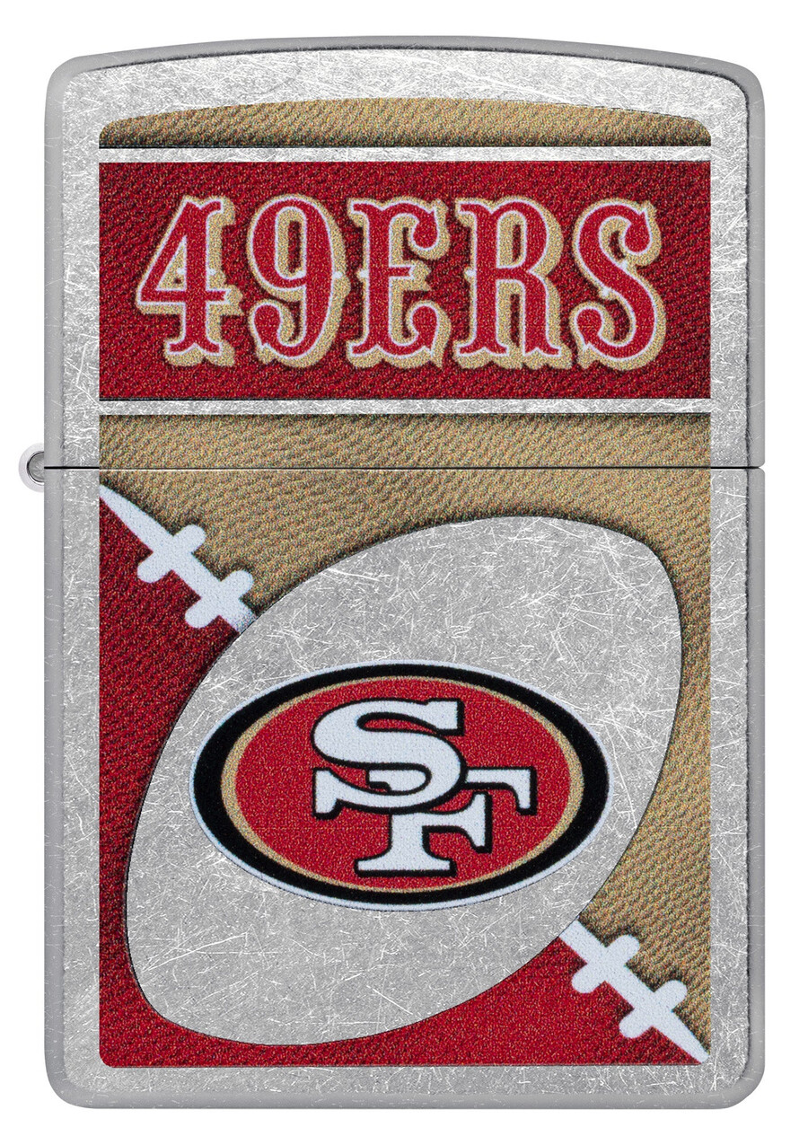 nfl san francisco 49ers chrome-logo-design