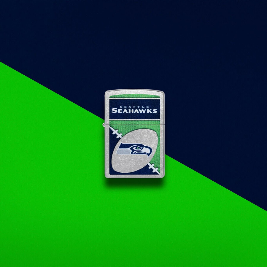 nfl seattle seahawks chrome-logo-design