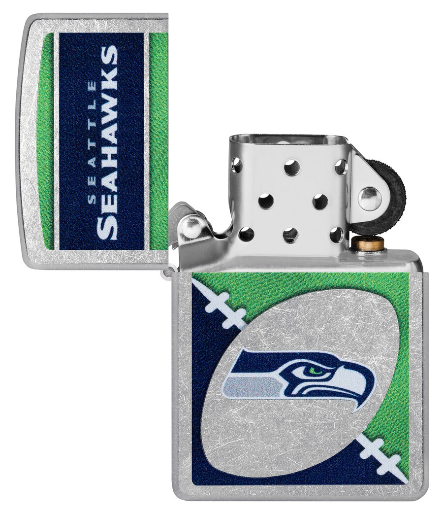 nfl seattle seahawks chrome-logo-design