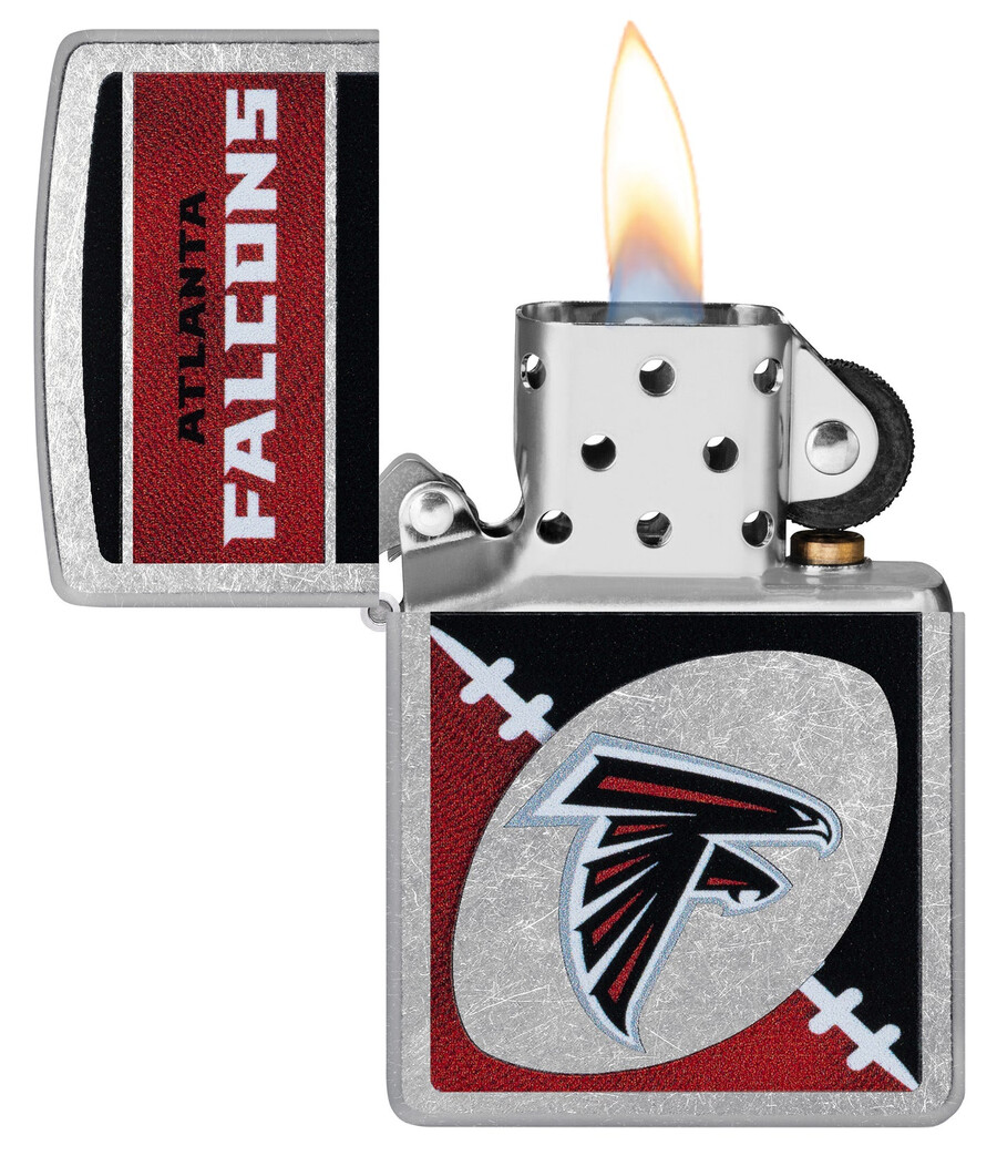 nfl atlanta falcons chrome-logo-design