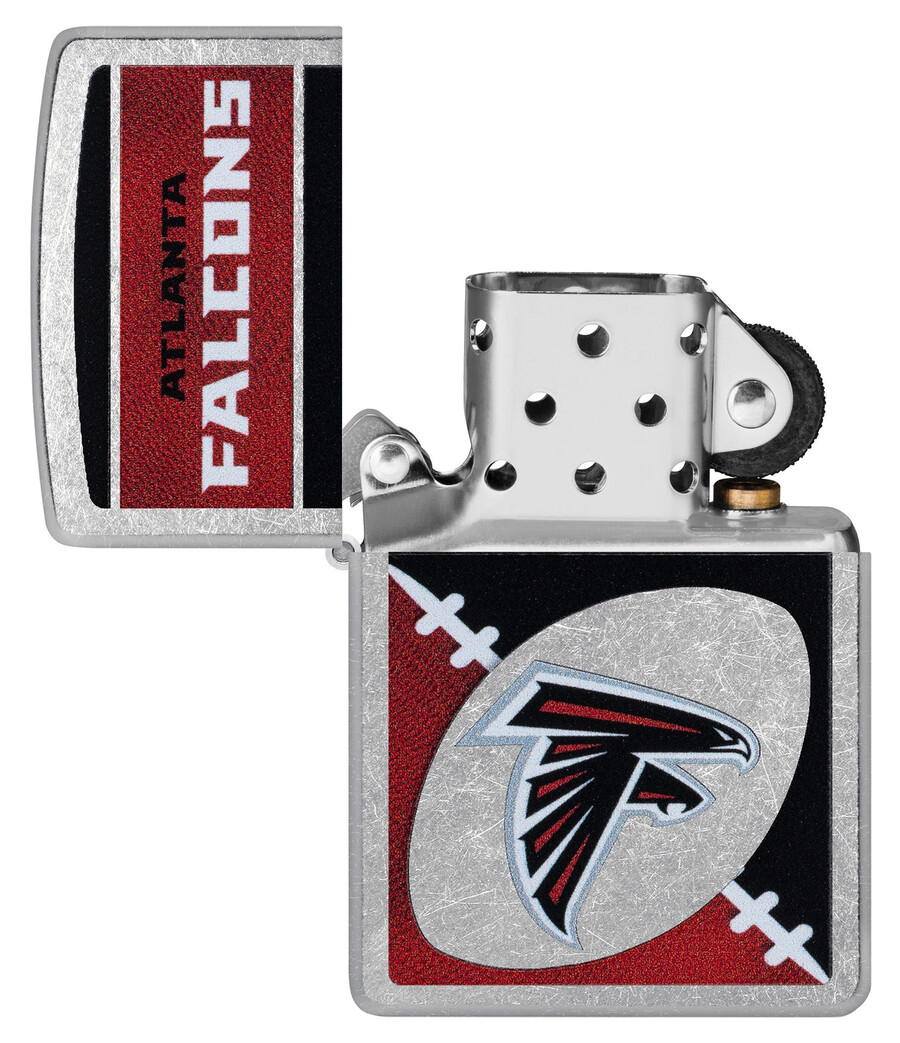 nfl atlanta falcons chrome-logo-design