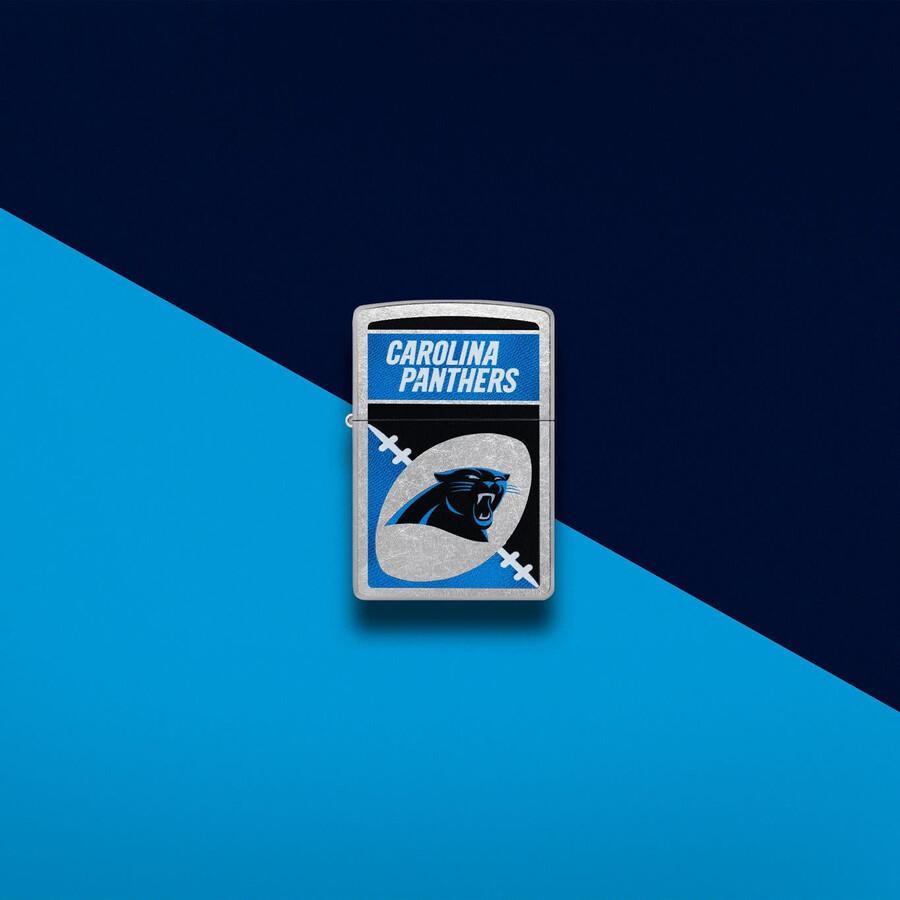 nfl carolina panthers chrome-logo-design