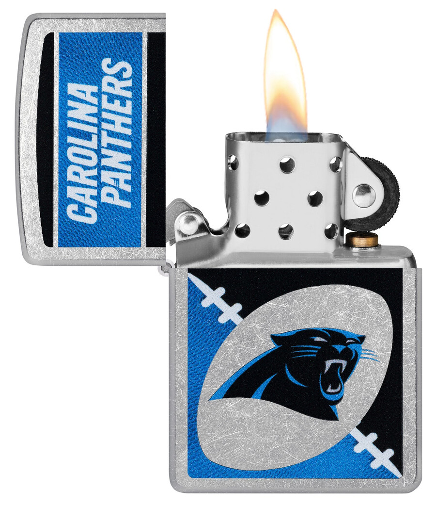 nfl carolina panthers chrome-logo-design