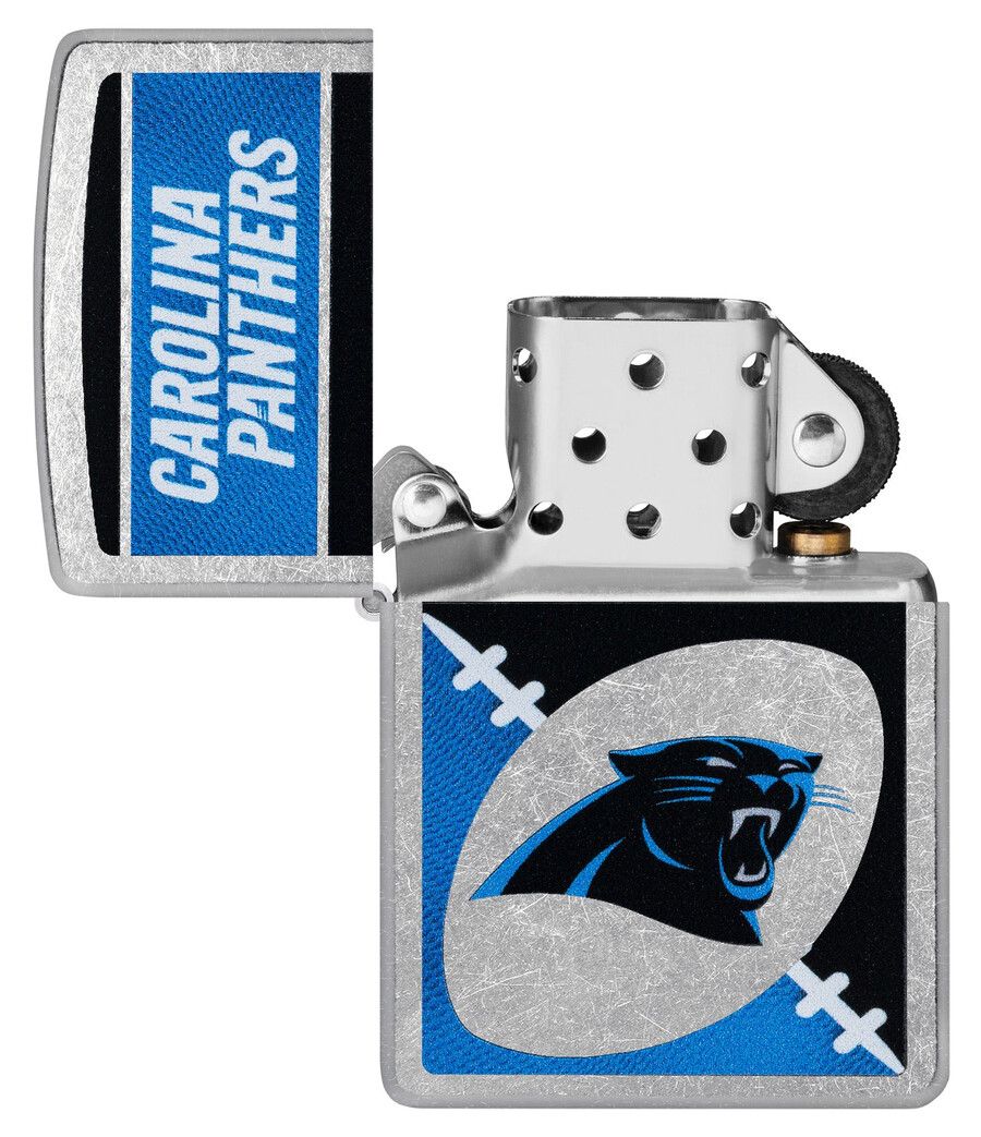 nfl carolina panthers chrome-logo-design