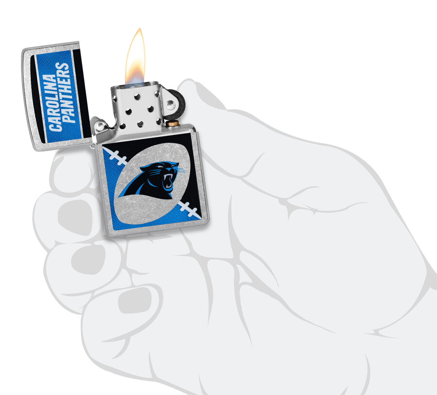 nfl carolina panthers chrome-logo-design