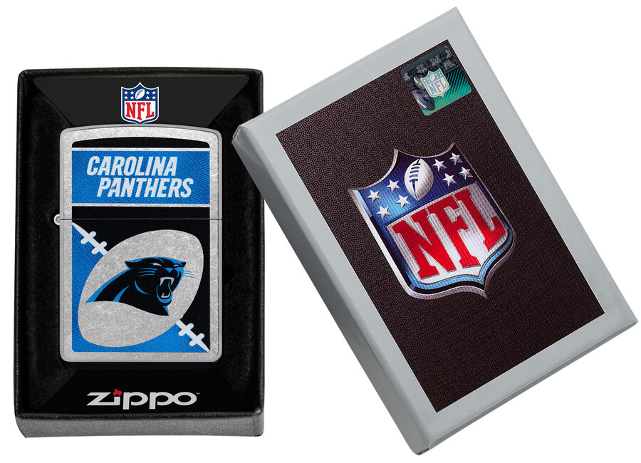 nfl carolina panthers chrome-logo-design