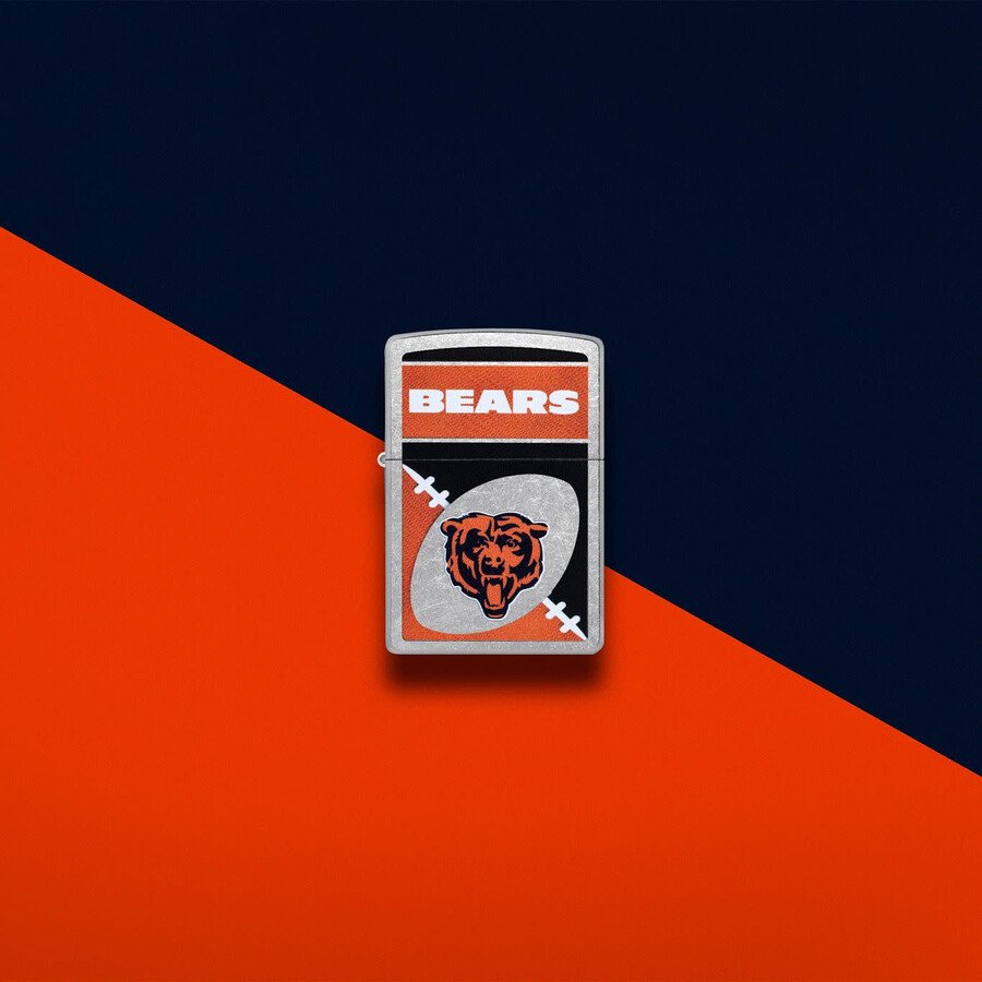nfl chicago bears chrome-logo-design