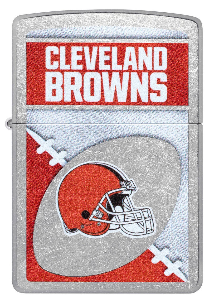 nfl cleveland browns chrome-logo-design