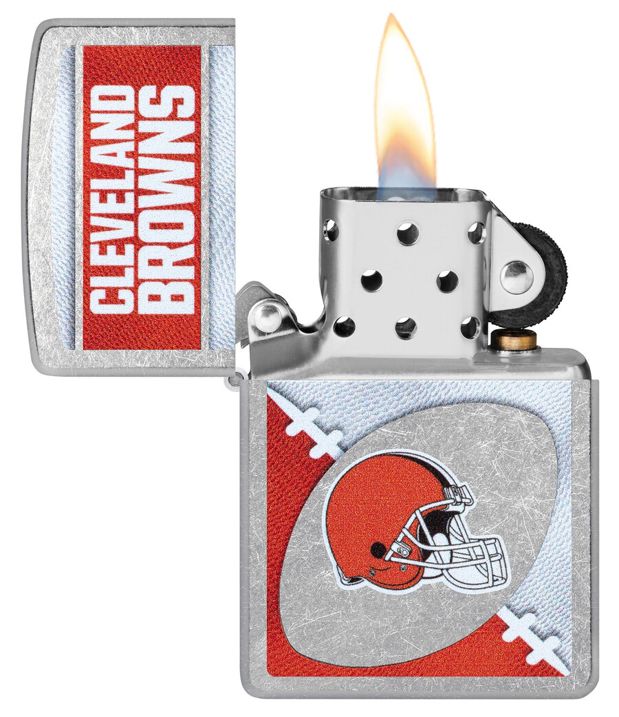 nfl cleveland browns chrome-logo-design
