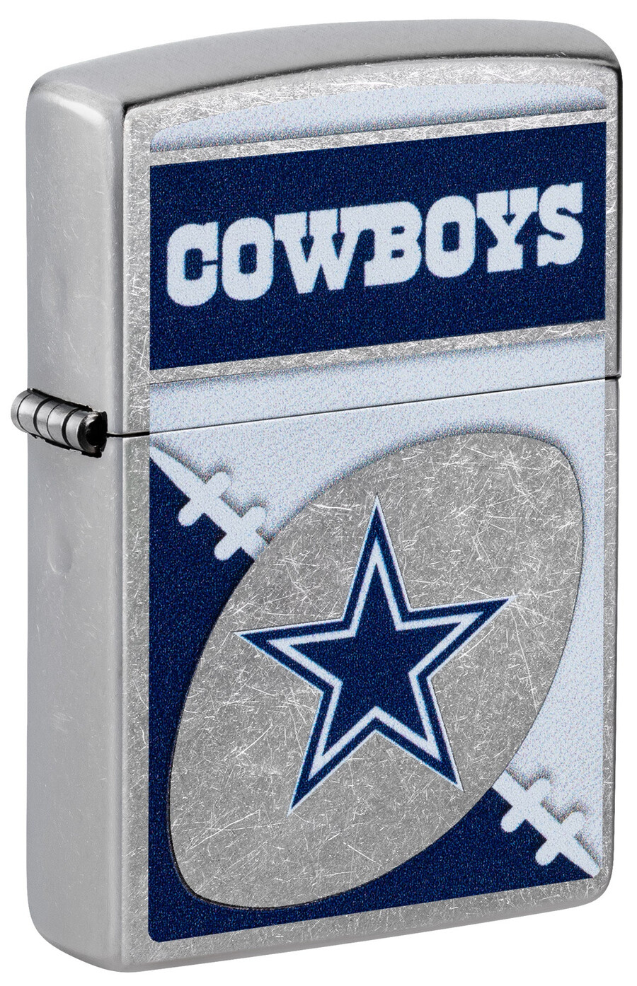 nfl dallas cowboys chrome-logo-design
