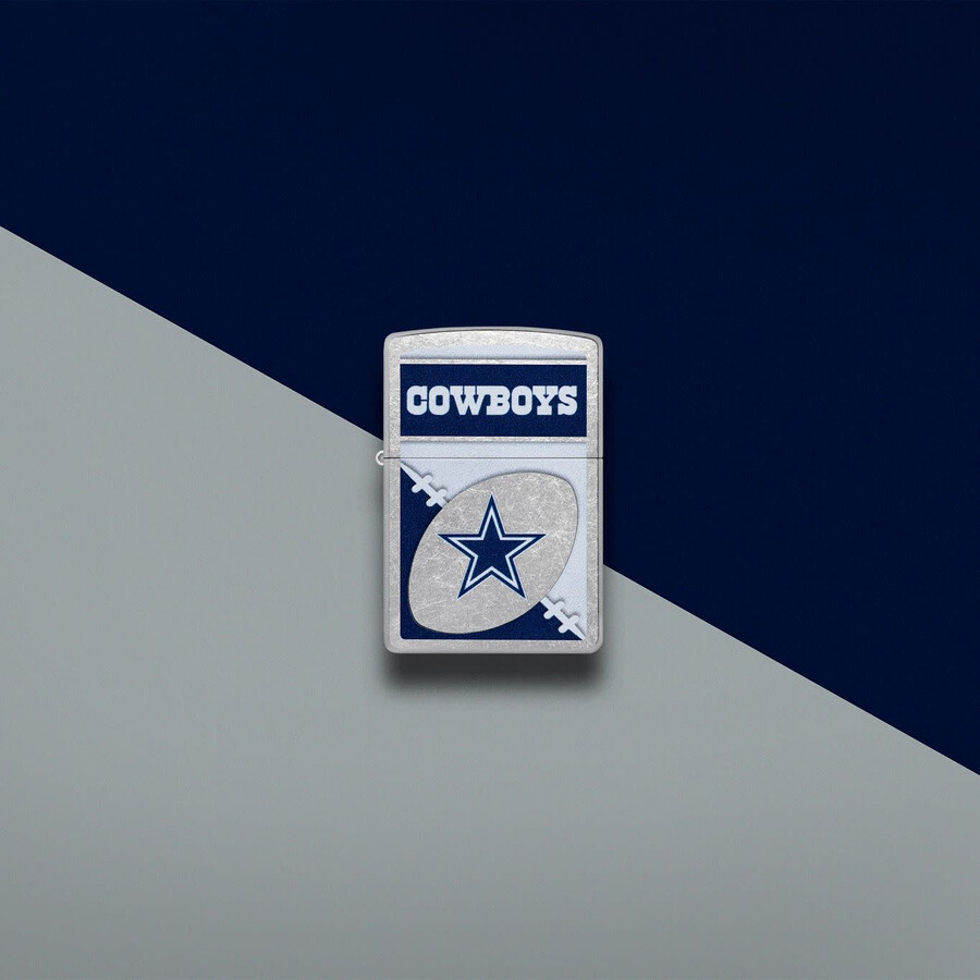 nfl dallas cowboys chrome-logo-design