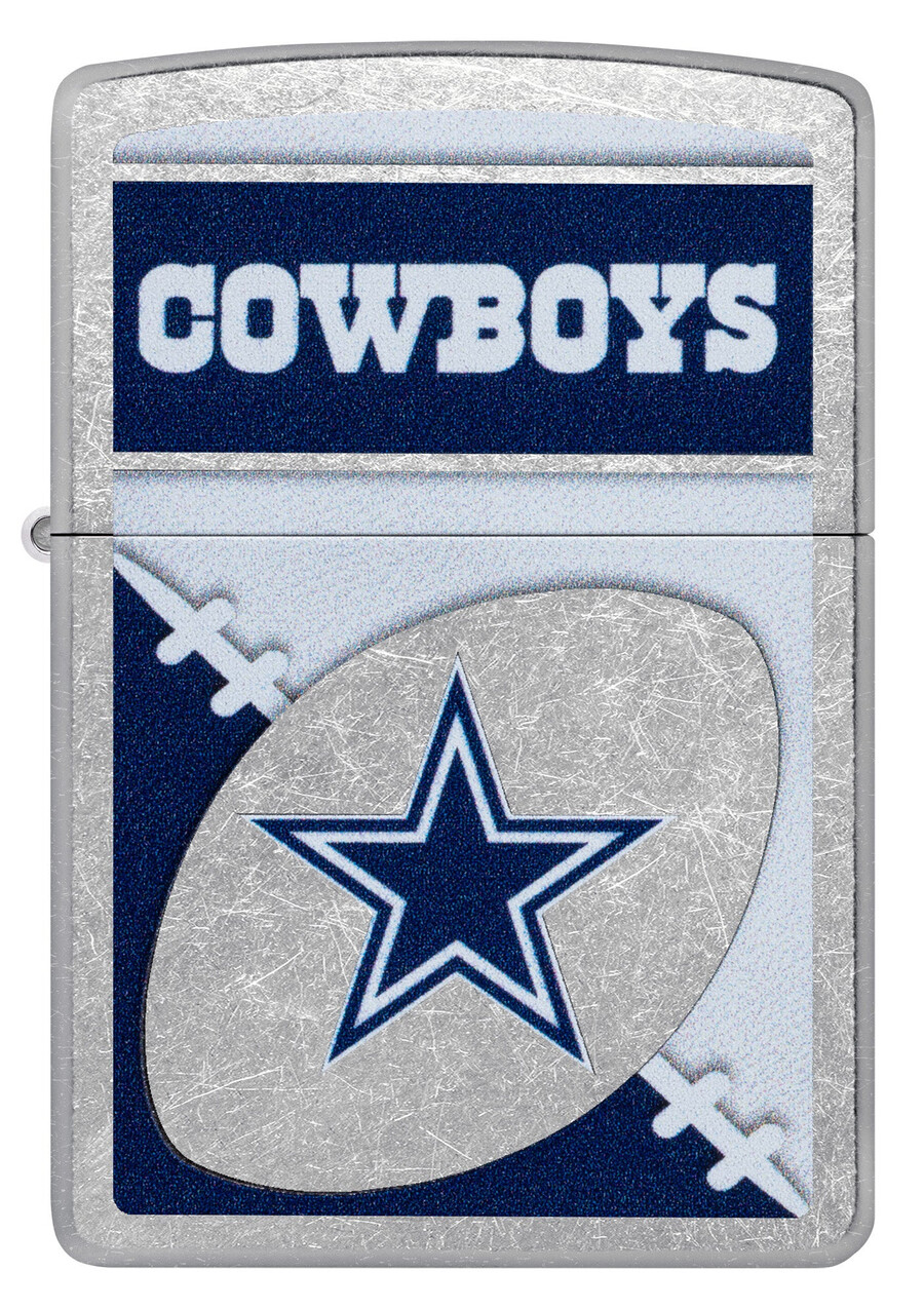 nfl dallas cowboys chrome-logo-design