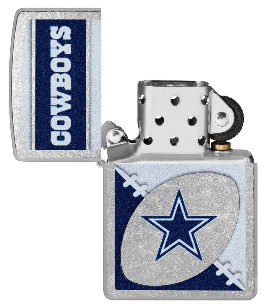 nfl dallas cowboys chrome-logo-design