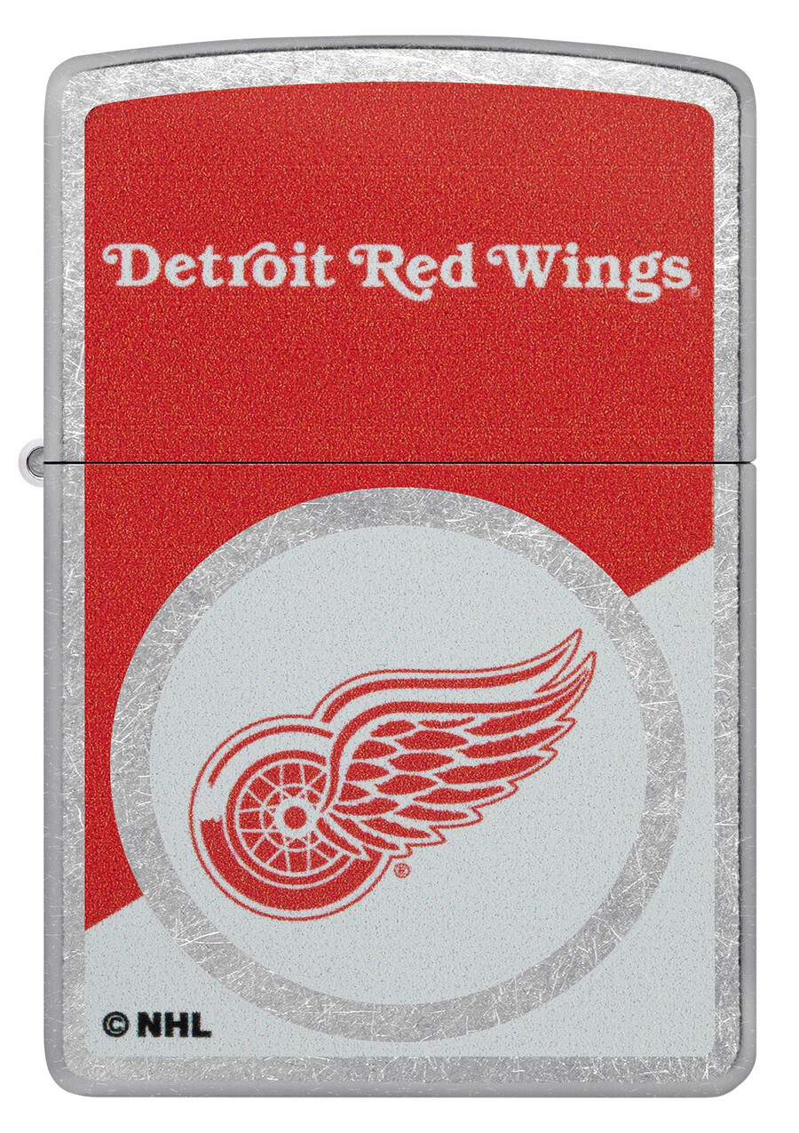 detroit red wings farbblock-logo-design