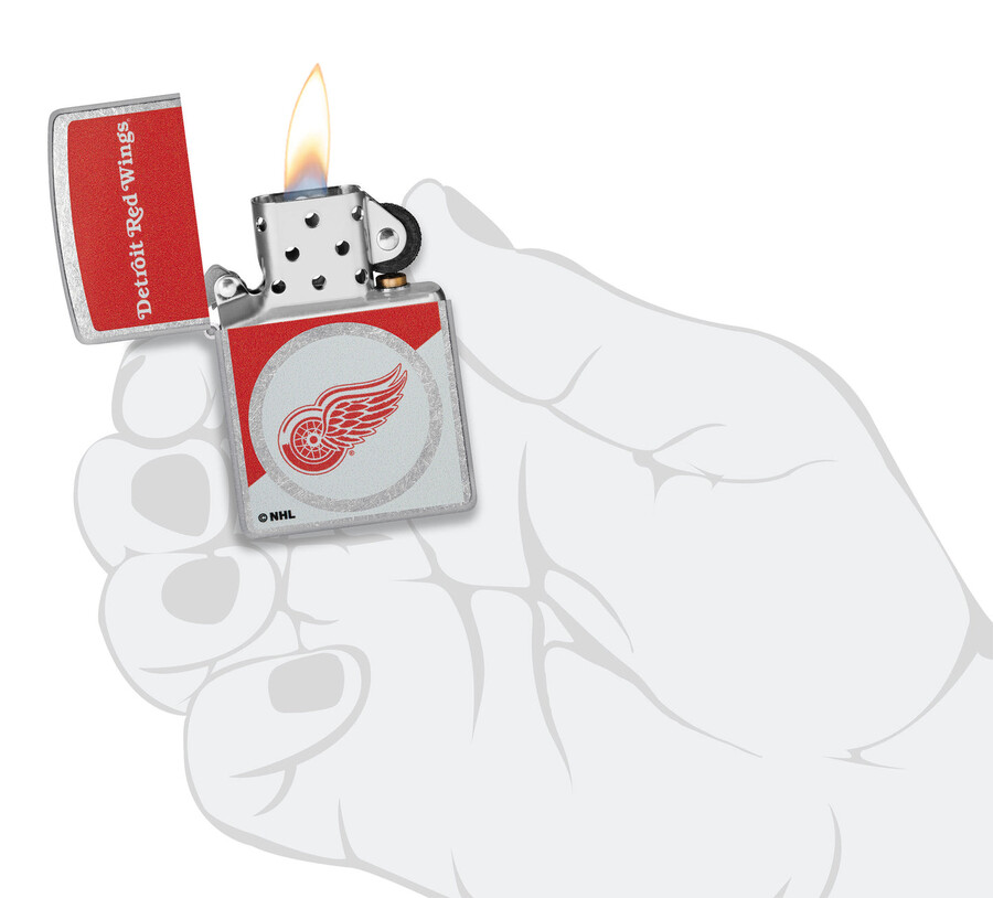 detroit red wings farbblock-logo-design
