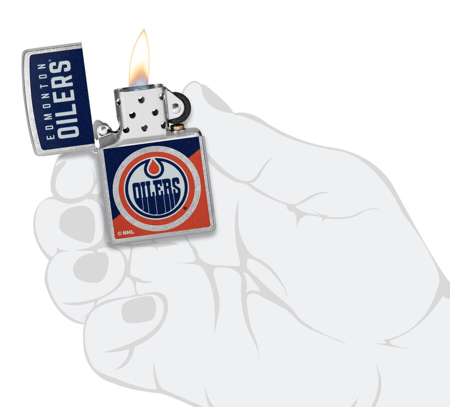 edmonton oilers colorblock-logo-design