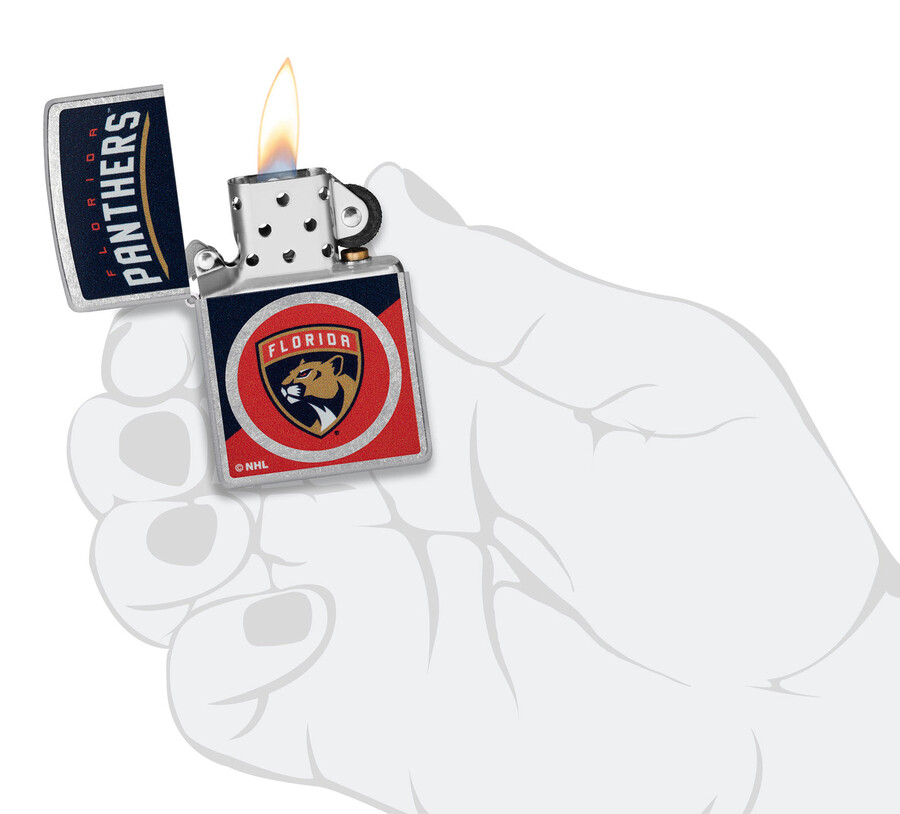 florida panthers colorblock-logo-design