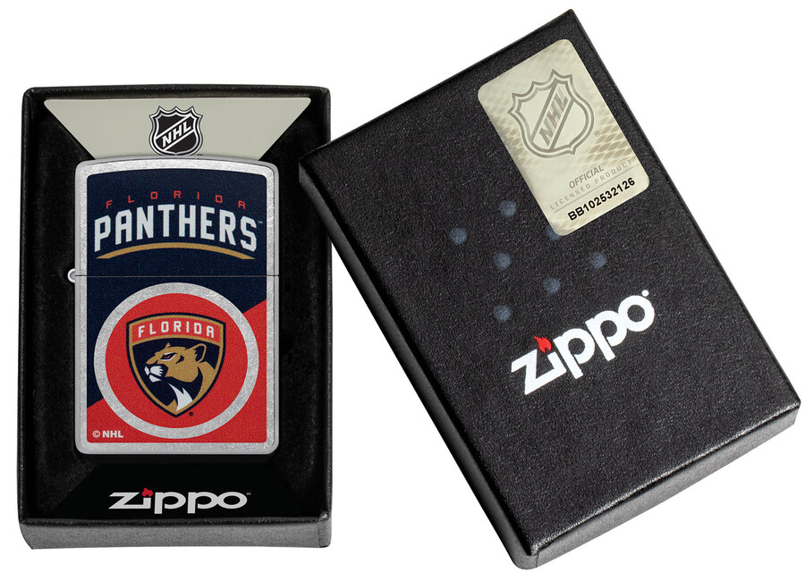florida panthers colorblock-logo-design