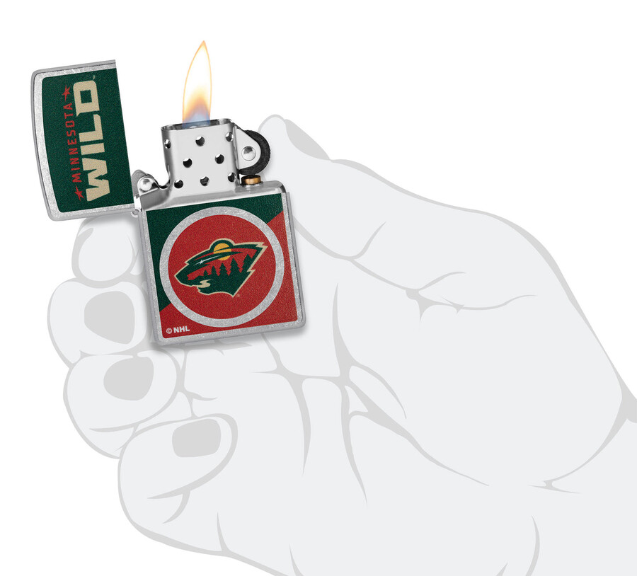 minnesota wild colorblock-logo-design