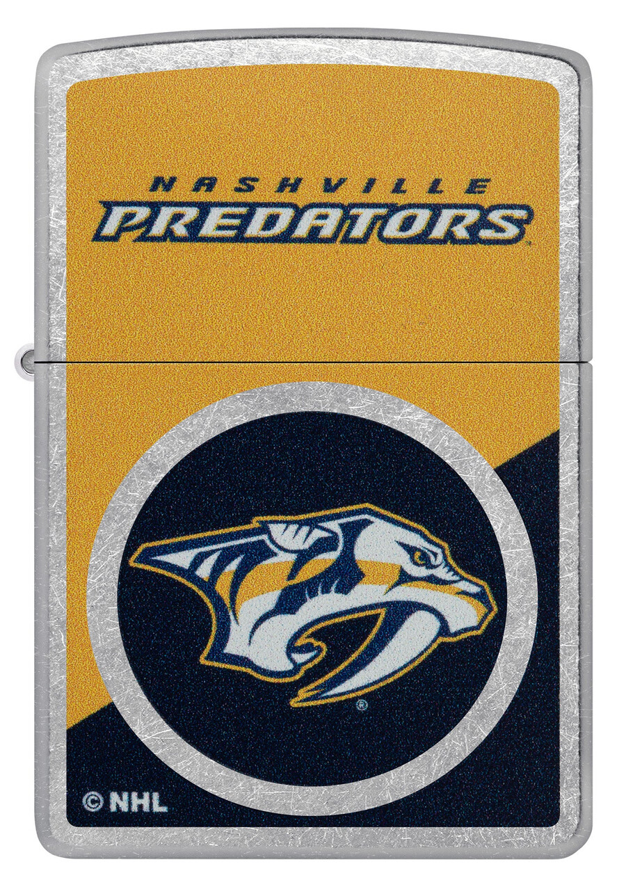 nashville predators colorblock-logo-design