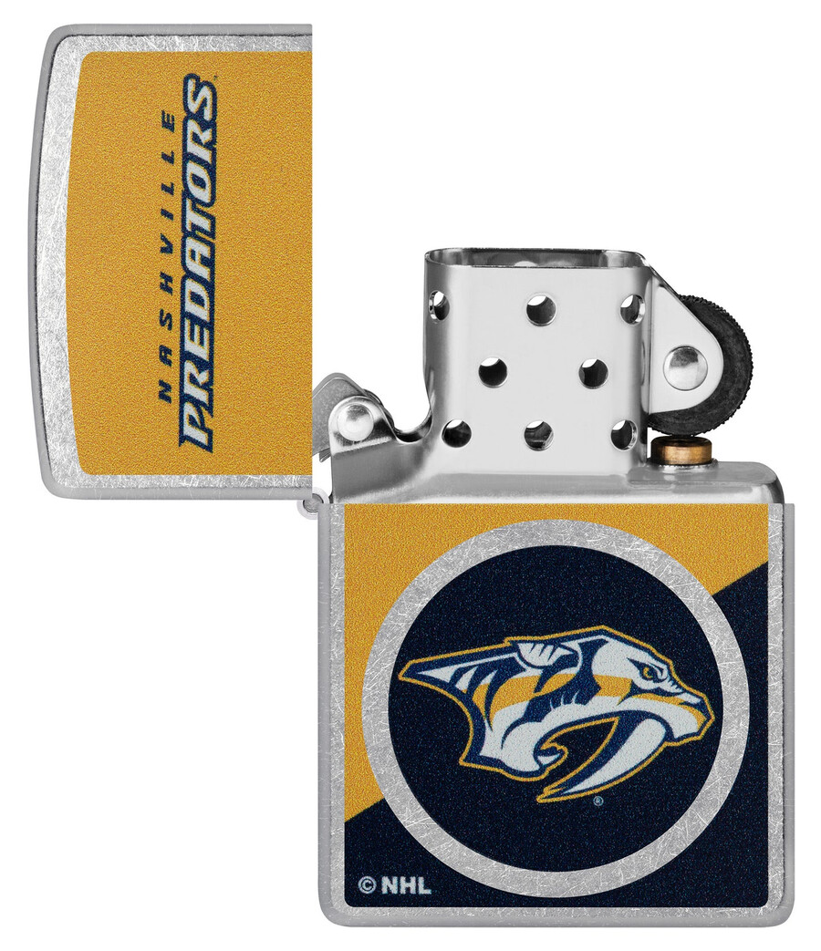 nashville predators colorblock-logo-design