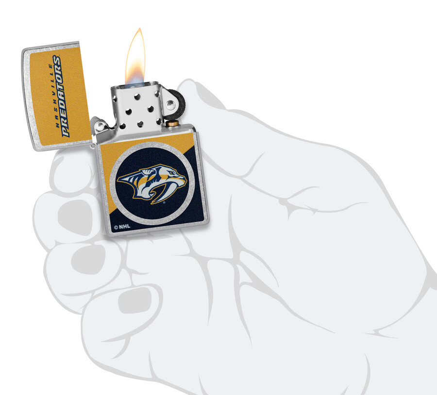 nashville predators colorblock-logo-design