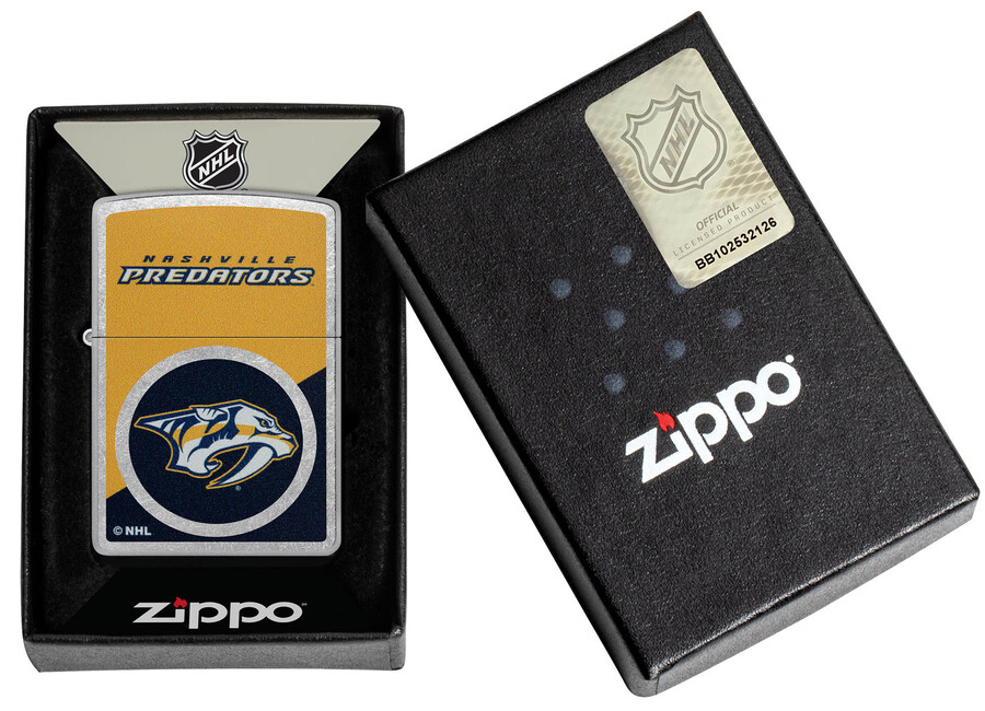 nashville predators colorblock-logo-design