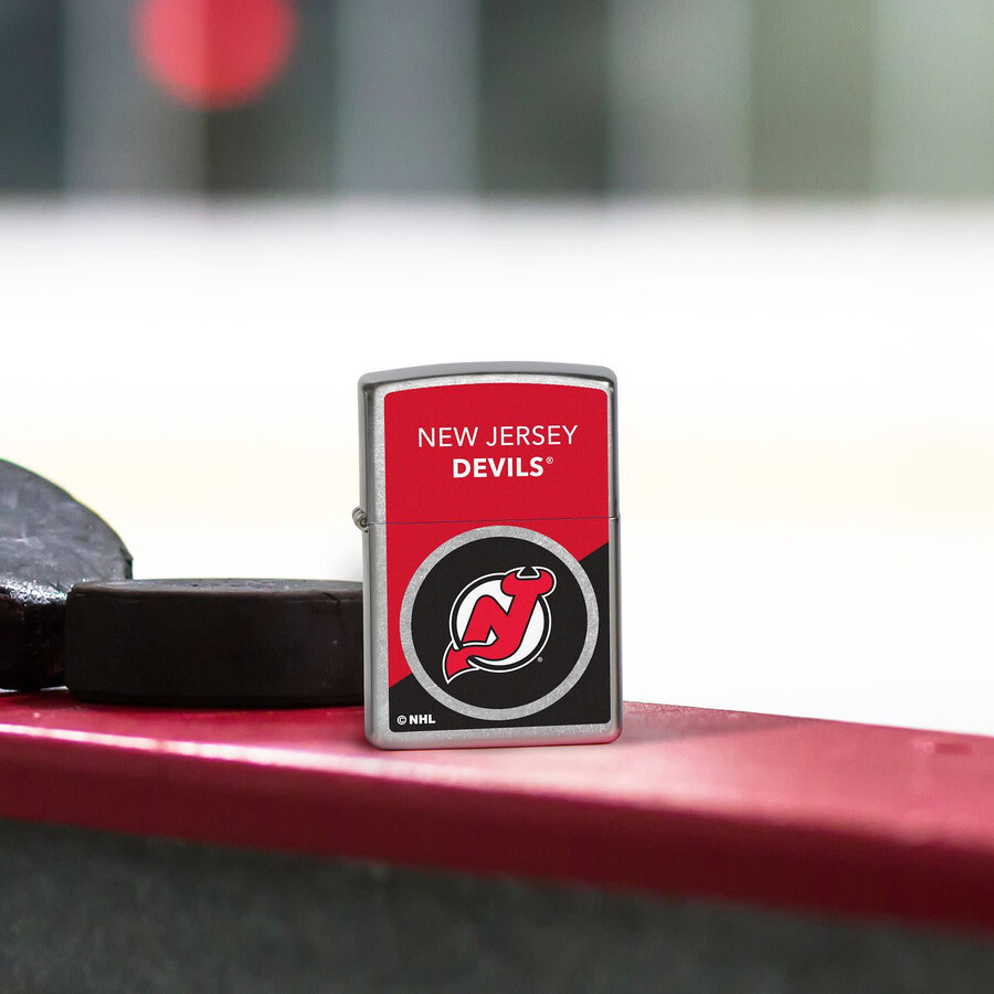 new jersey devils colorblock-logo-design
