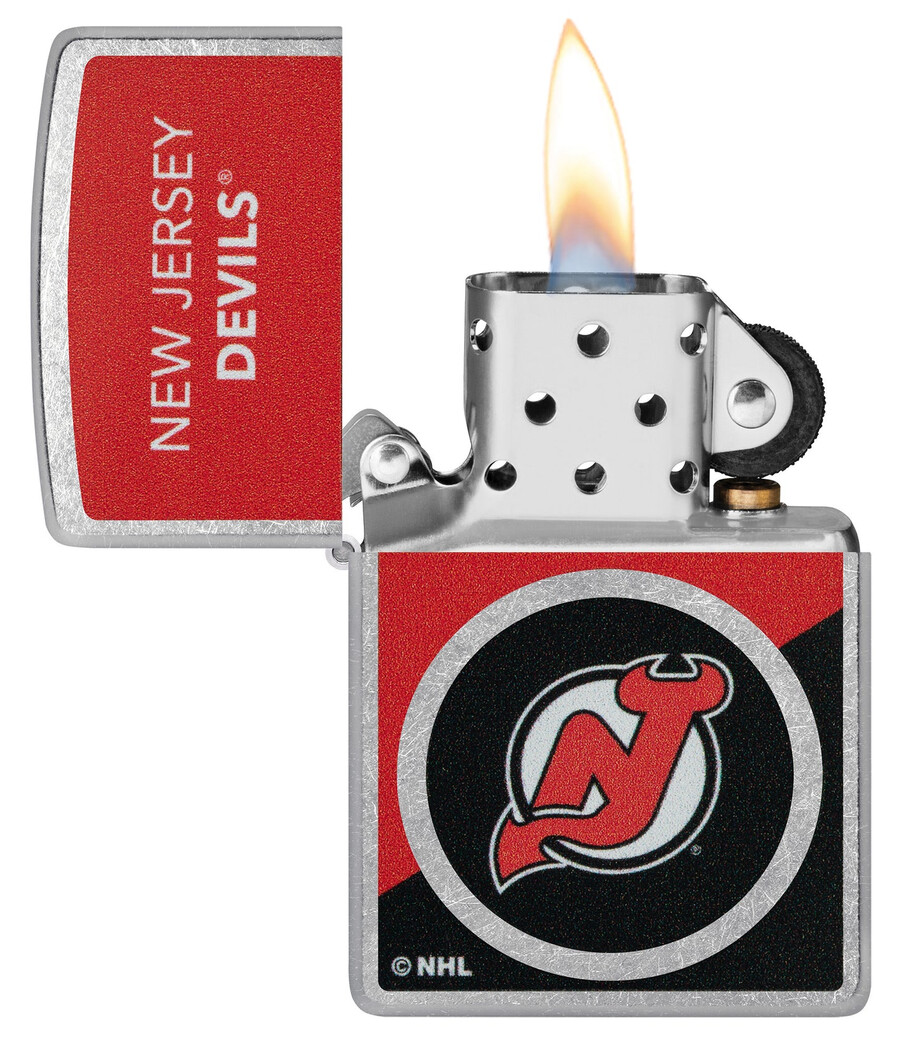 new jersey devils colorblock-logo-design