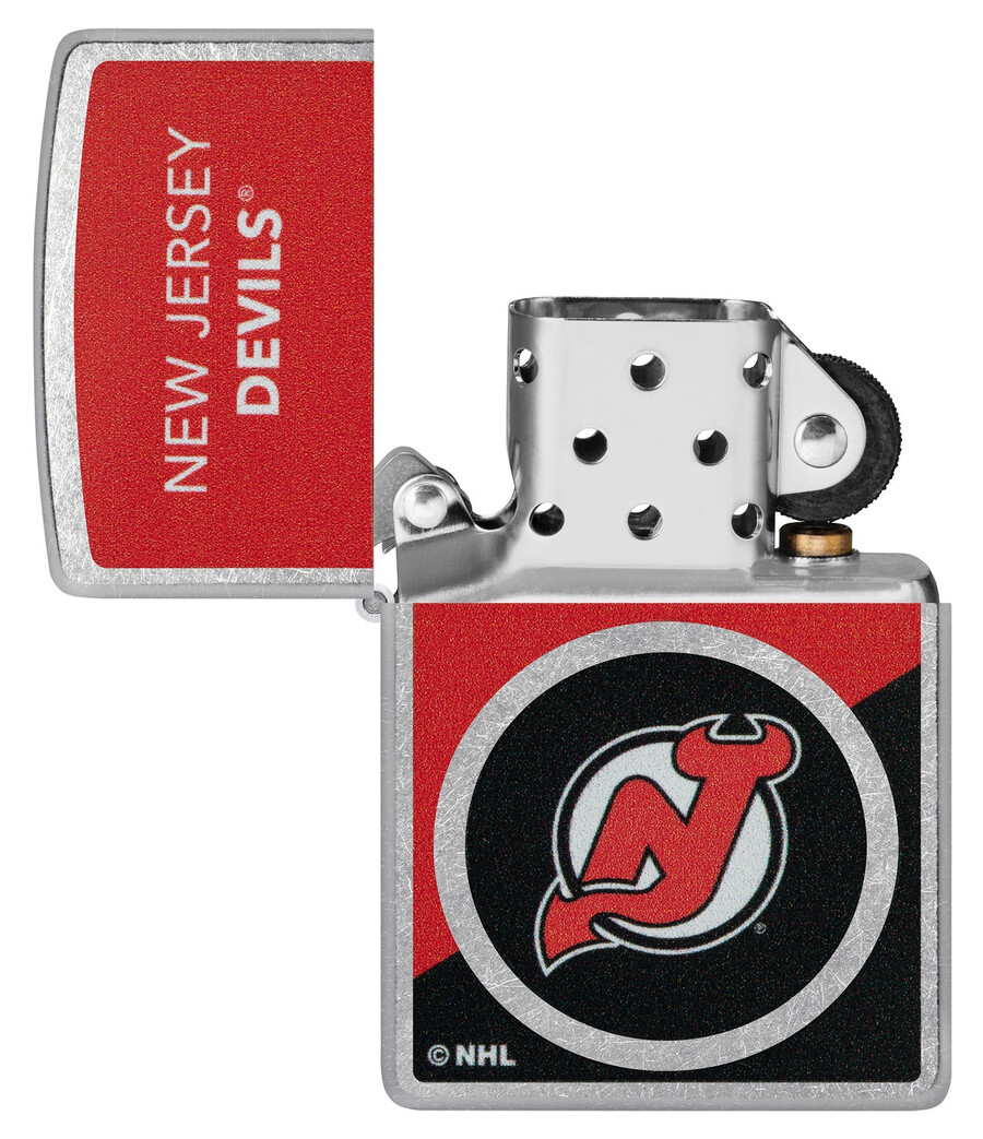 new jersey devils colorblock-logo-design